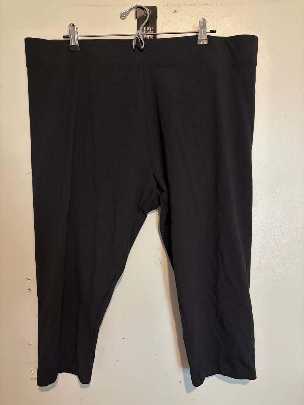 Sonoma Goods For Life Women's Black Capri Leggings Size 2X
